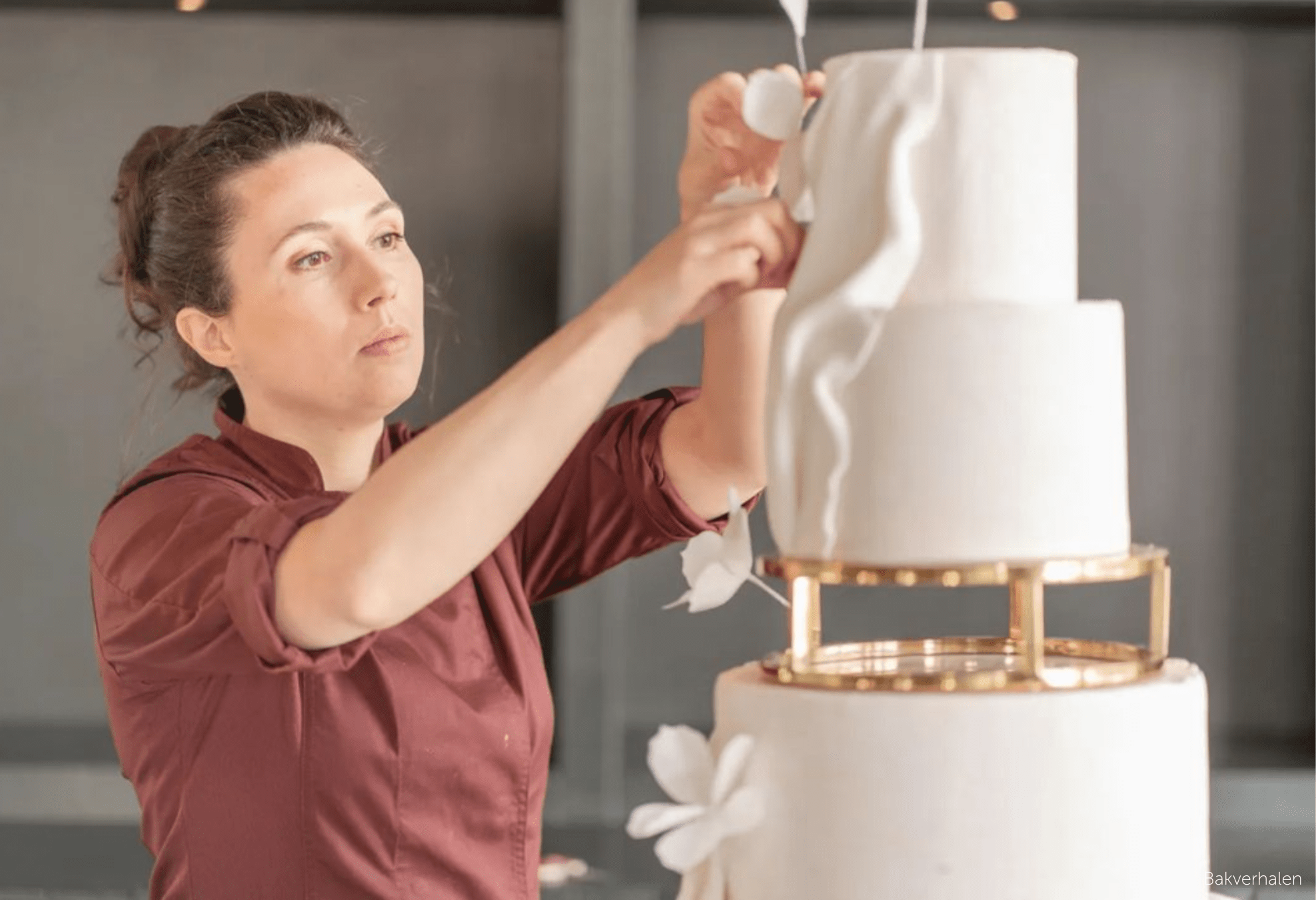 10" Round Metallic Cake Separator - Prop Options
