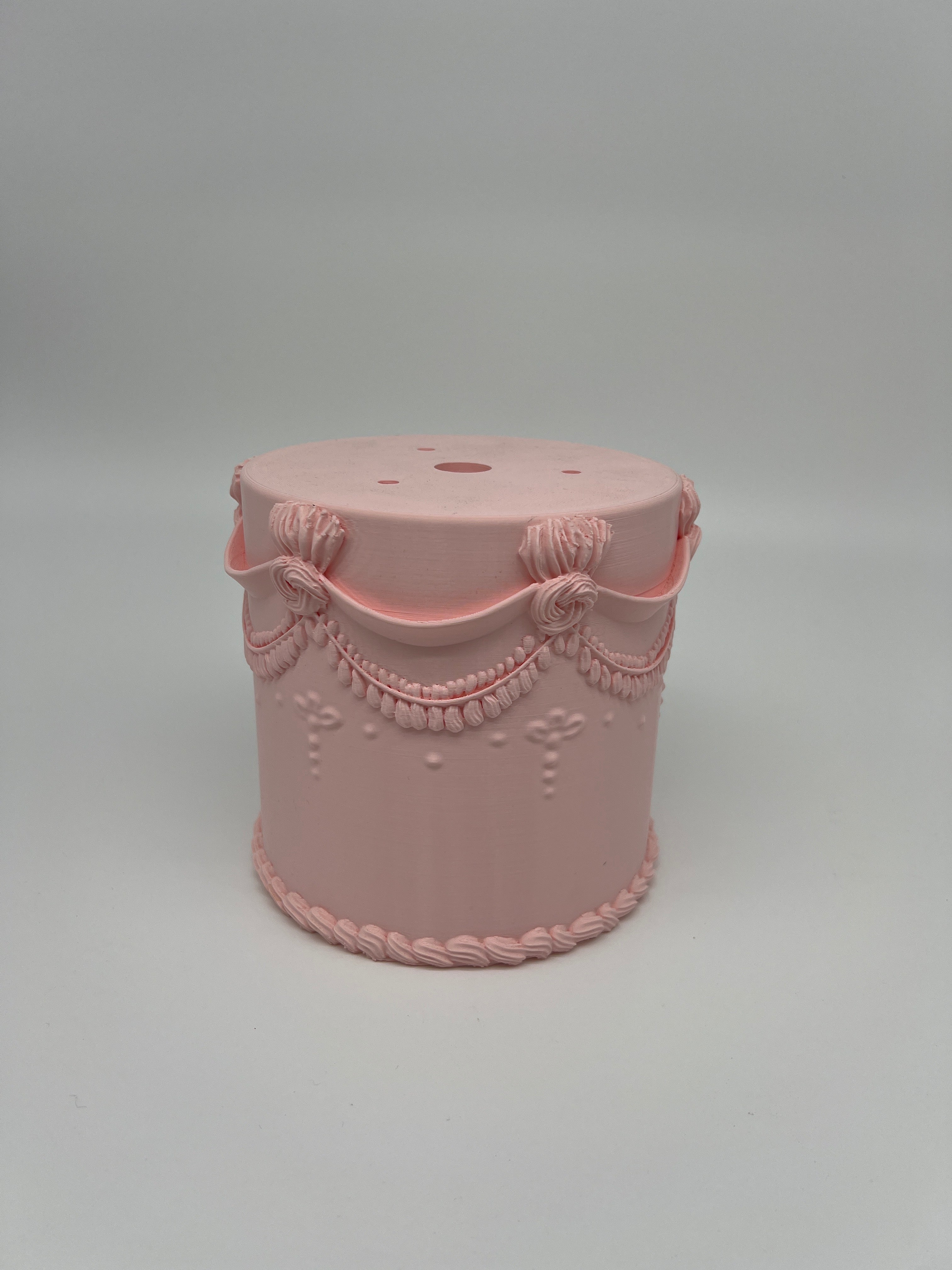 Outlet 6" x 6" Lambeth Tier Separator - Pink - Misprint - Prop Options