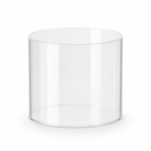 Round Acrylic Fillable Clear Tiers - Prop Options