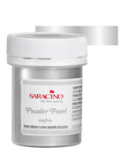 Saracino Powder Pearl container on a white background