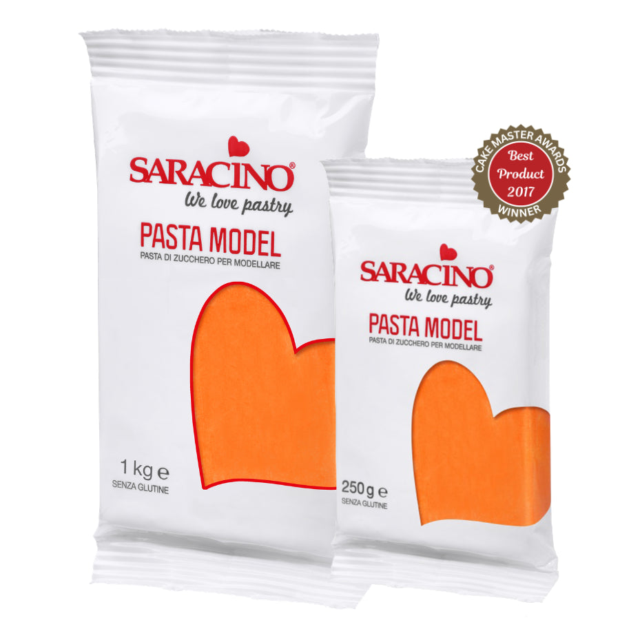 Orange Pasta Model - Modelling Paste 1kg, 250g