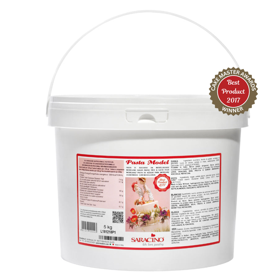 Saracino White Pasta Model Modelling Paste - 5kg