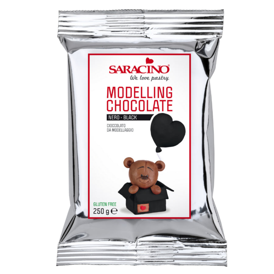 250g Black Modelling Chocolate for Cake Decorating & Sculpting