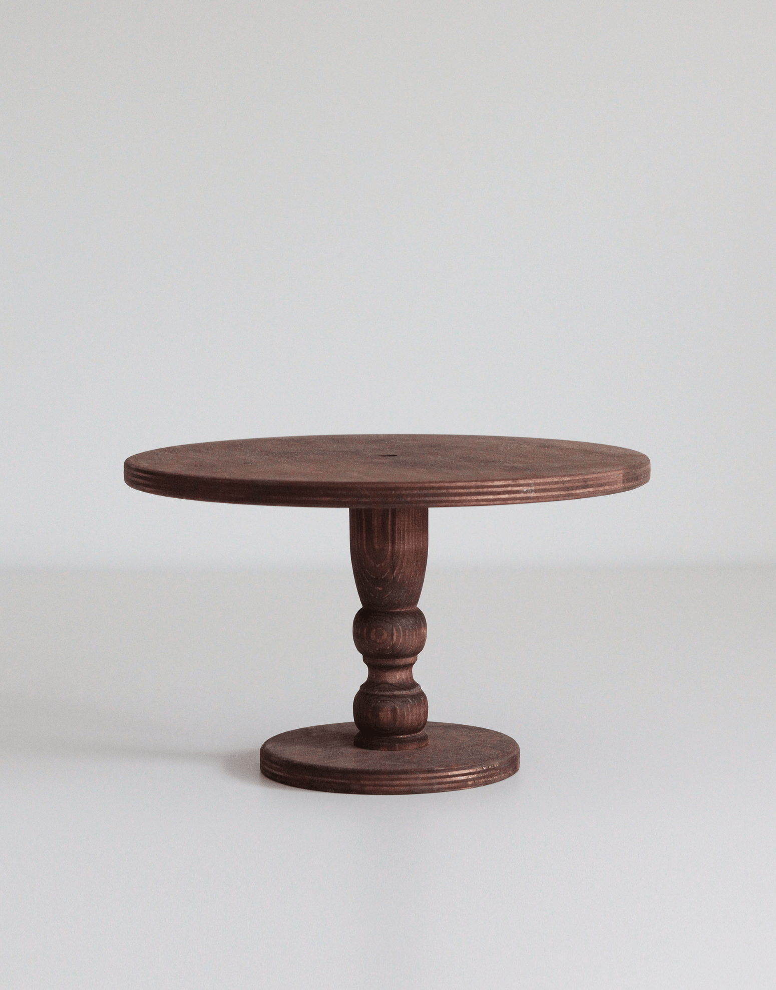 PropBundles - Trio of Original Scandinavian Birch Pedestal Cake Stands - Same Diameters - Prop Options