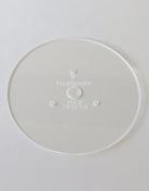 Round Premium Reusable Acrylic Cake Board - PropSecure® - Prop Options