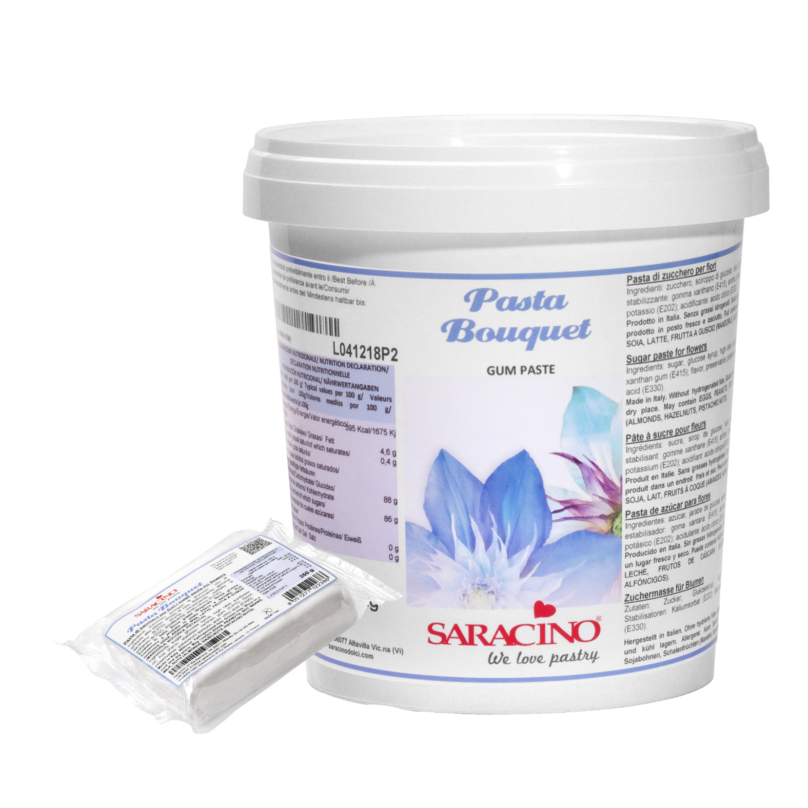 Pasta Bouquet Sugar Paste - Ideal for Floral Decorations