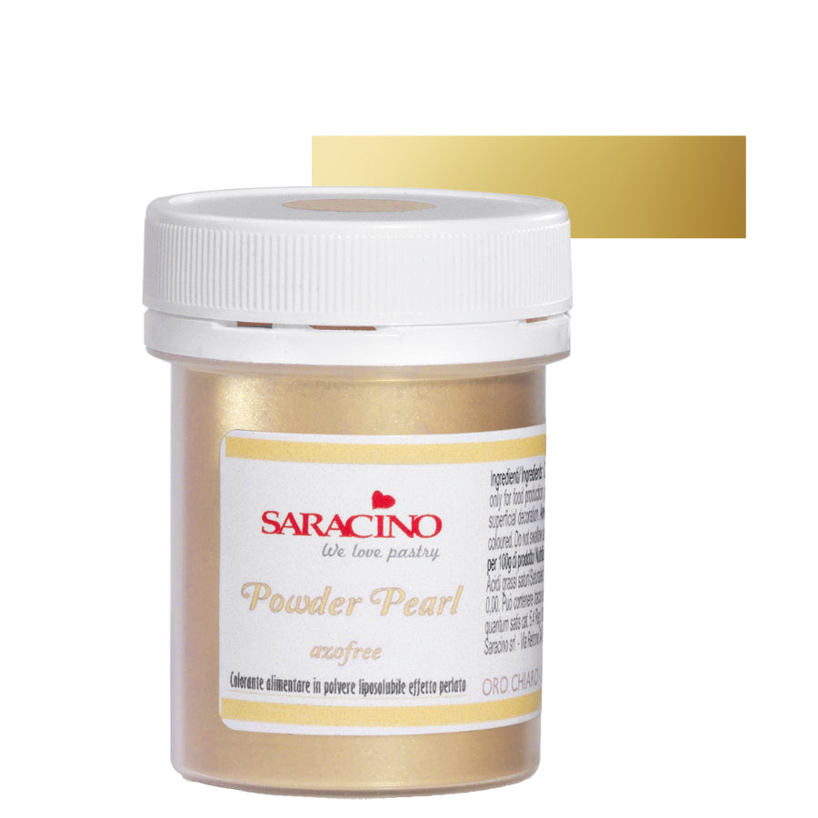 Edible Metallic Lustre Powder for Cake Decorating - Gold
