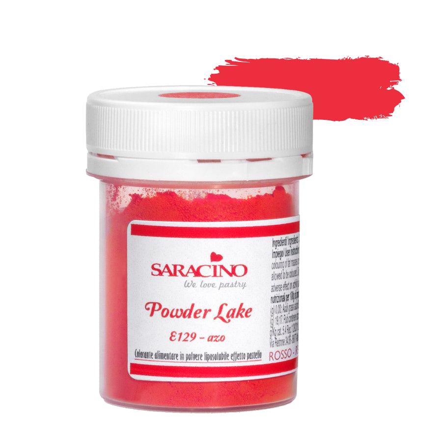 Red Edible Colour Dust - Fat Soluble Powder for Cakes
