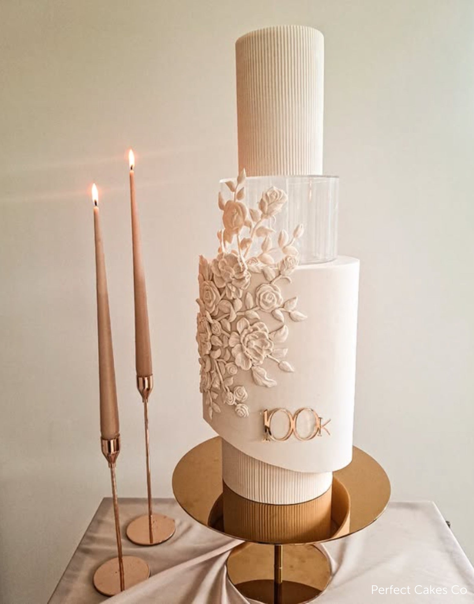 Special Edition 12" Gold Stiletto Cake Pedestal - Prop Options