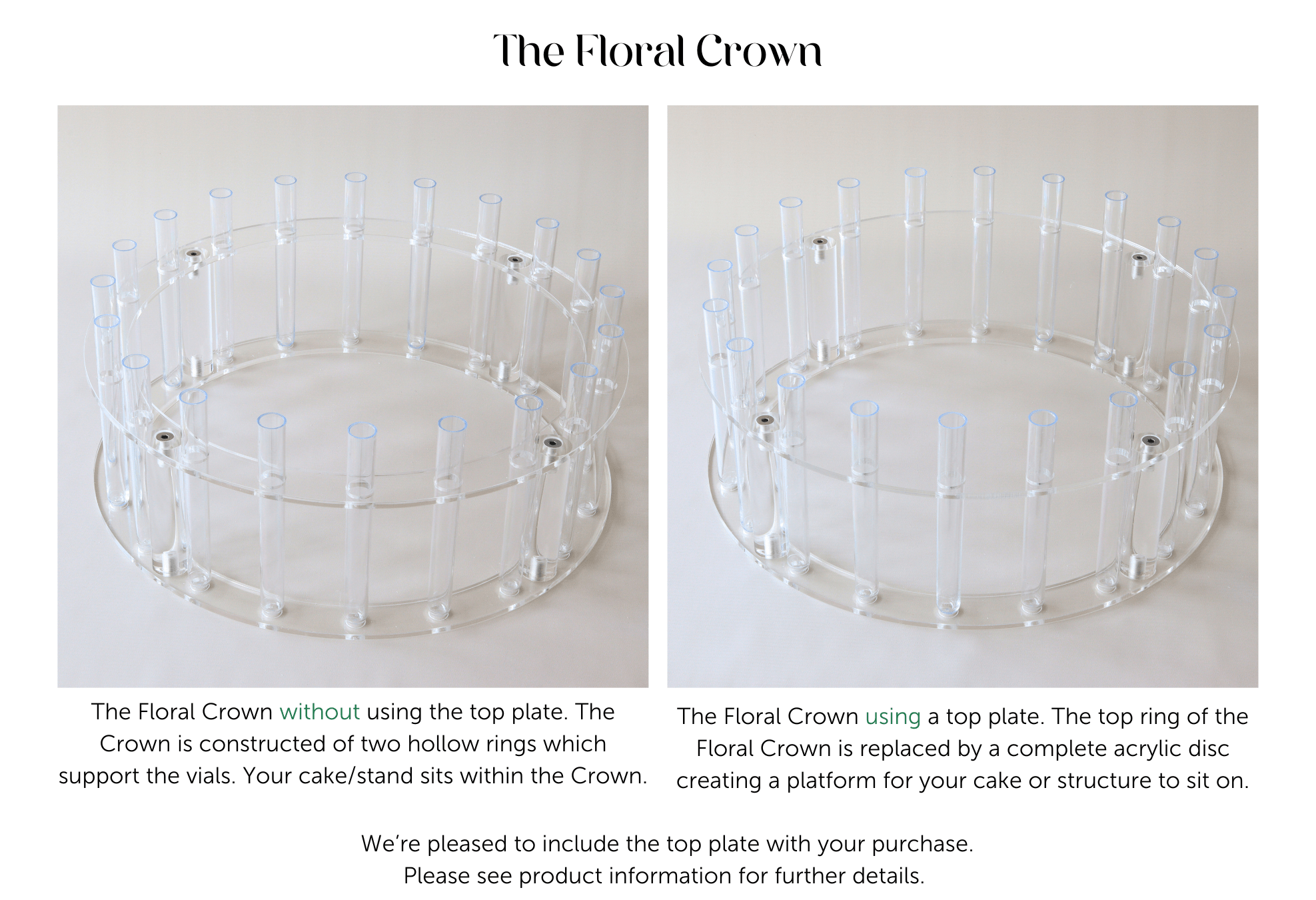 The Floral Crown - Prop Options