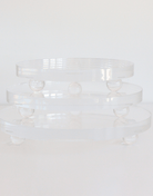 The Stage - Acrylic Footed Cake Stand - Prop Options