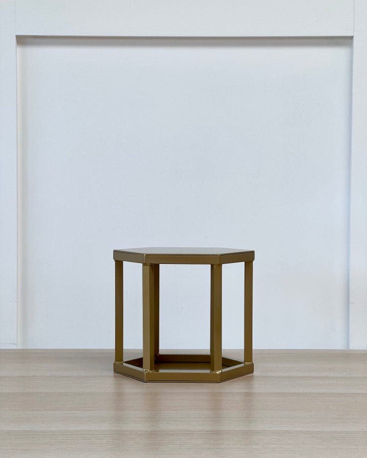 Bespoke Gold Hexagon Cake Separator/Stand - Prop Options
